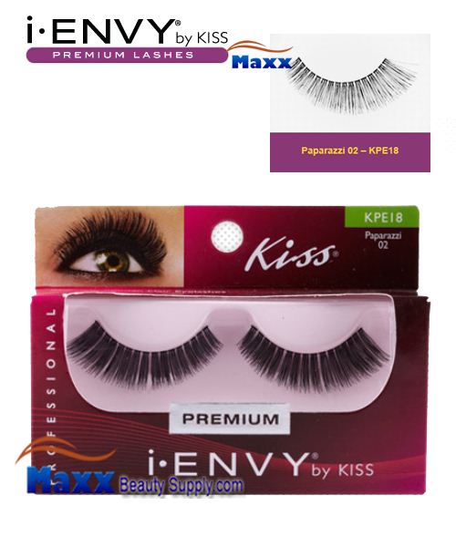 12 Package - Kiss i Envy Paparazzi 02 Eyelashes - KPE18